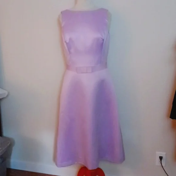 Alfred Sung Style D300 "Orchid" Satin Bridesmaid/Cocktail Dress NEW-Sz. 10 - Picture 11 of 11